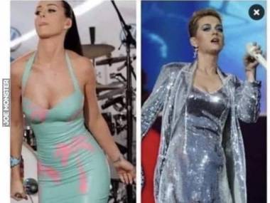 Katy Perry zmieniła się z bohaterki męskich fantazji w pijaną ciotkę śpiewającą karaoke