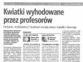 Życie Warszawy o Kwiatkach profesorskich